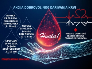 Akcija darivanja krvi-najava