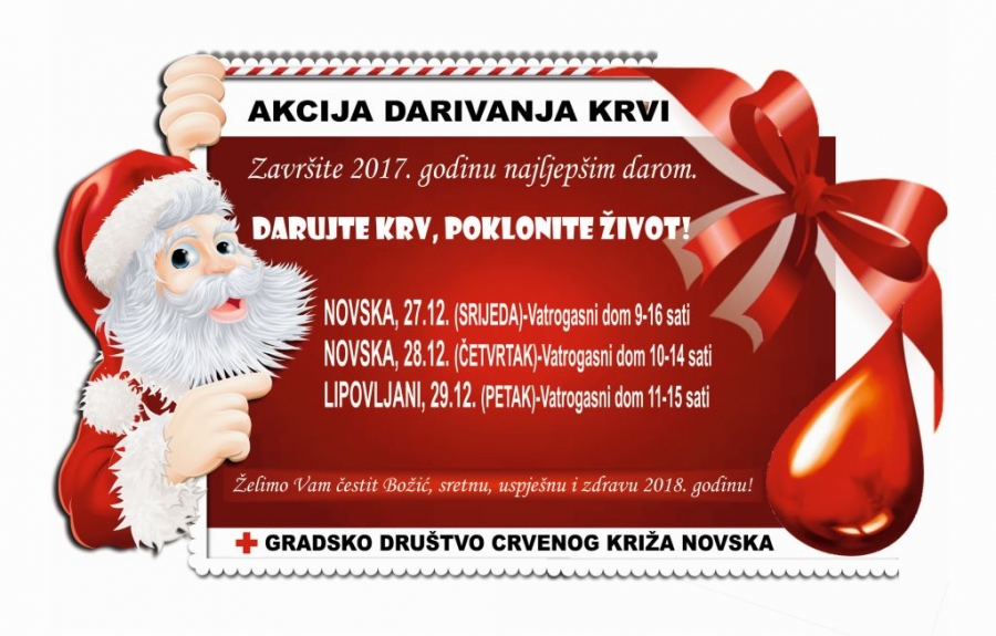 Novogodišnja akcija dobrovoljnog darivanja krvi