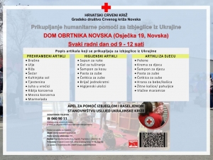 Ukrajinska kriza - prikupljanje humanitarne pomoći